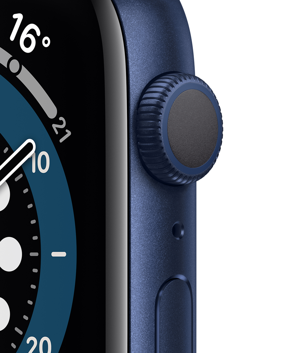 LINKEM STORES - Apple Watch Series 6 GPS, 40mm Blue Aluminium Case with  Deep Navy Sport Band