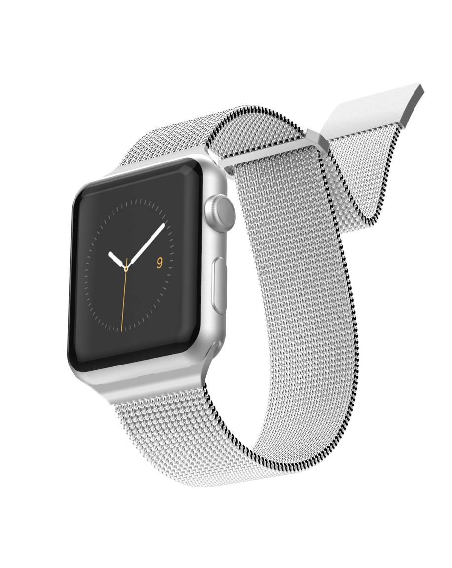 X-Doria Stainless Steel Mesh Wrist Band Strap For 44mm-42mm Apple