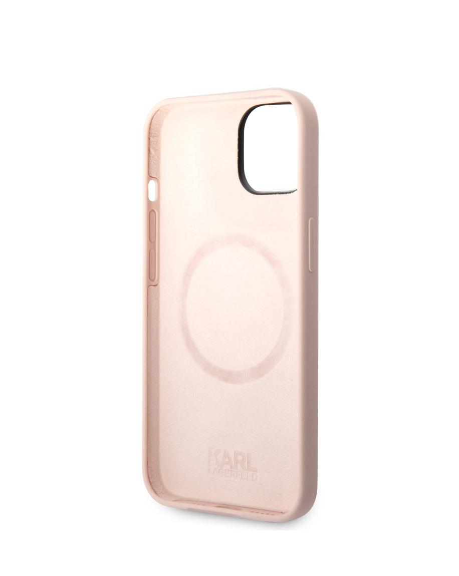 Karl Lagerfeld Diagonal Quilted Script Case for iPhone 14 Pro Max